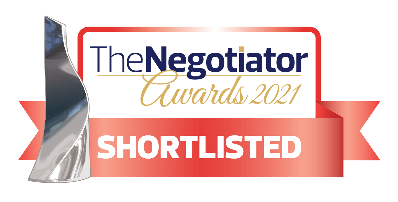 Shortlisted for Negotiator Awards 2021 Community Champion